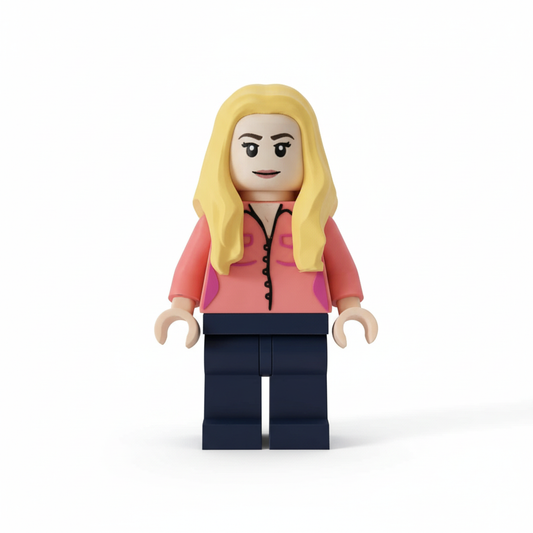 Penny 3D printed minifigure front view