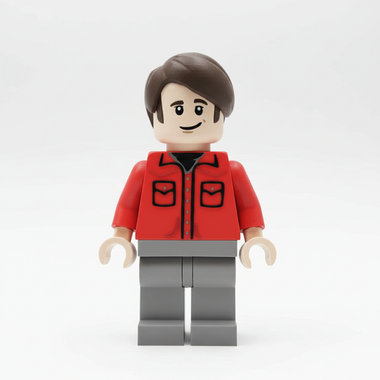 Howard Wolowitz 3D printed minifigure front view