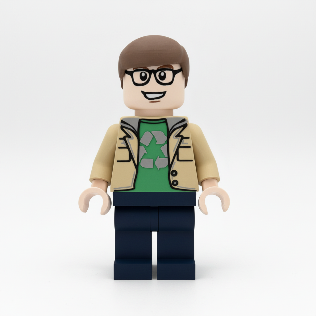 Leonard Hofstadter 3D Figure